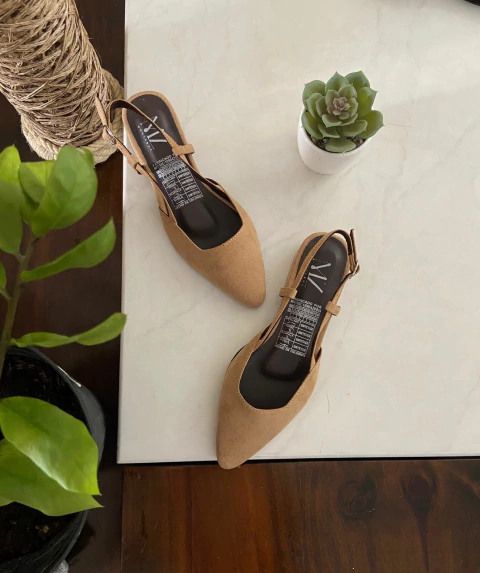 Flats Lucía camel - comprar en línea