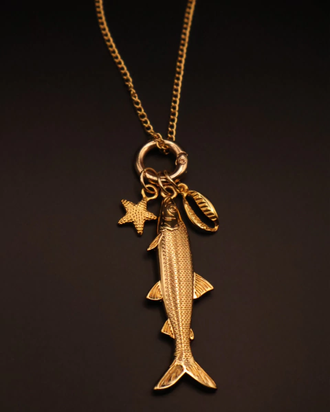 Colar Sardinha Longo - comprar online