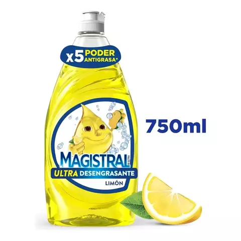 Detergente MAGISTRAL limón x750ml