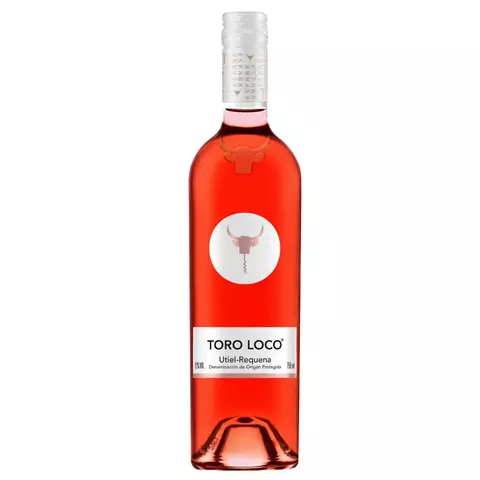 Vinho Rosé Espanhol Superior Toro Loco Utiel-Requena 750ml