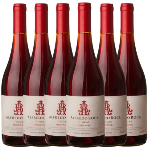 Kit 6 Vinho Tinto Argentino Alfredo Roca Pinot Noir 750ml