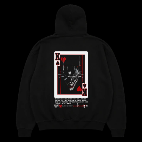 Darkness Villain Arc The Madness Card | Moletom Zip-Up