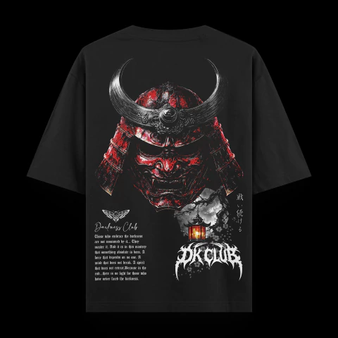 DK CLUB — SAMURAI ONI MASK | HEAVY OVERSIZED