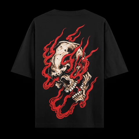 DARKNESS CLUB MIDNIGHT RUNNER | HEAVY OVERSIZED