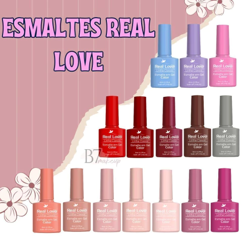 ESMALTE REAL LOVE LINHA CLASSIC 8ml - LANCAMENTO - comprar online