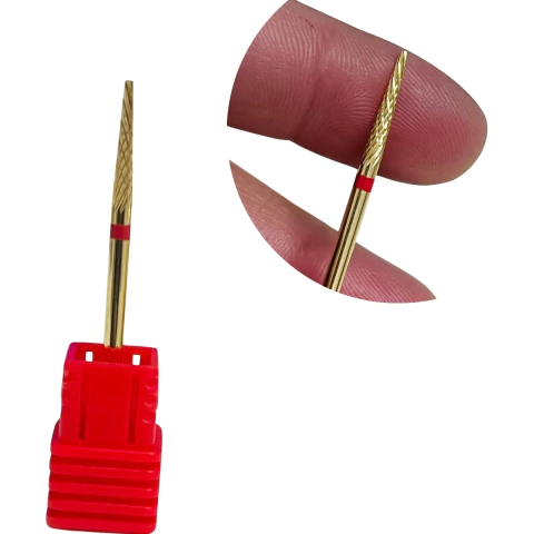 BROCA PONTA FINA GOLD - TARJA VERMELHA