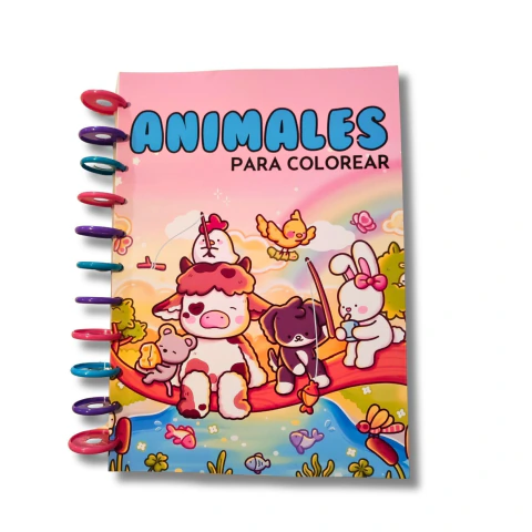 Cuaderno Inteligente para Colorear A4 - Línea "Club de la Ternura"