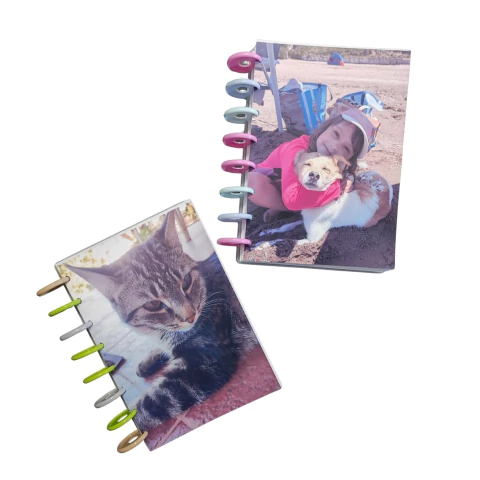 Cuaderno Inteligente A5 Sistema De Discos Personalizado con tu foto a medida