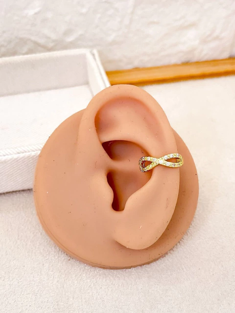 BRINCO PIERCING UNITÁRIO BIJU FINA - DOURADO