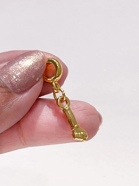 BERLOQUE BANHADO A OURO E VERNIZ ITALIANO - FIGA