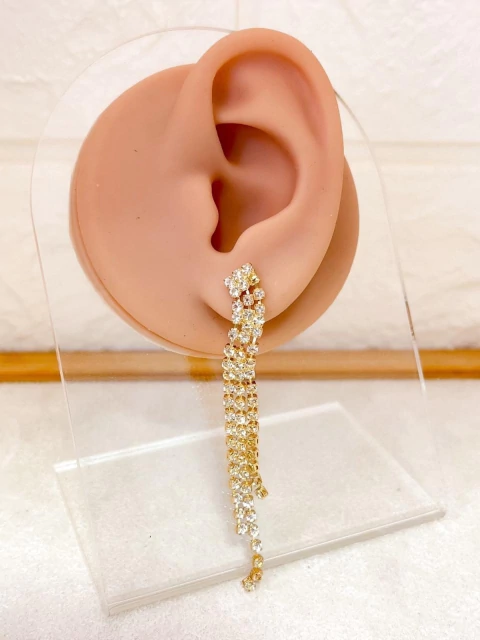 BRINCO BIJU FINA - DOURADO