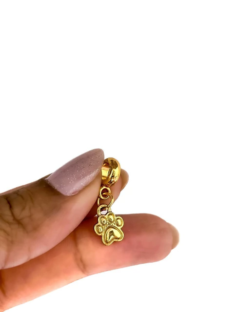 BERLOQUE BANHADO A OURO E VERNIZ ITALIANO - PATINHA