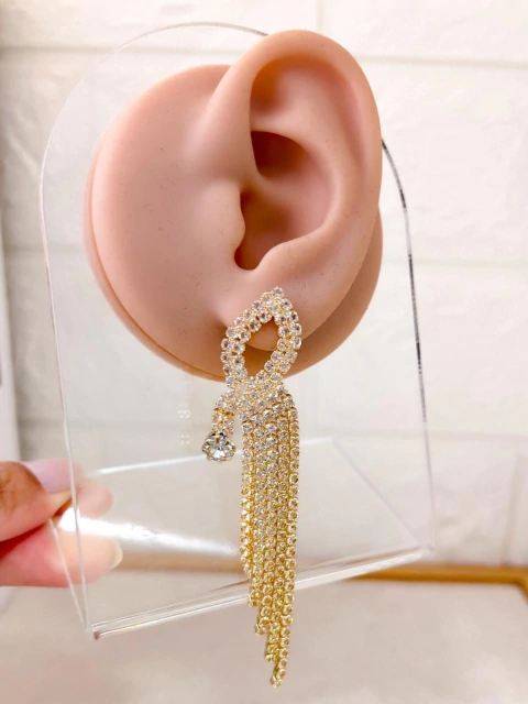 BRINCO BIJU FINA - DOURADO