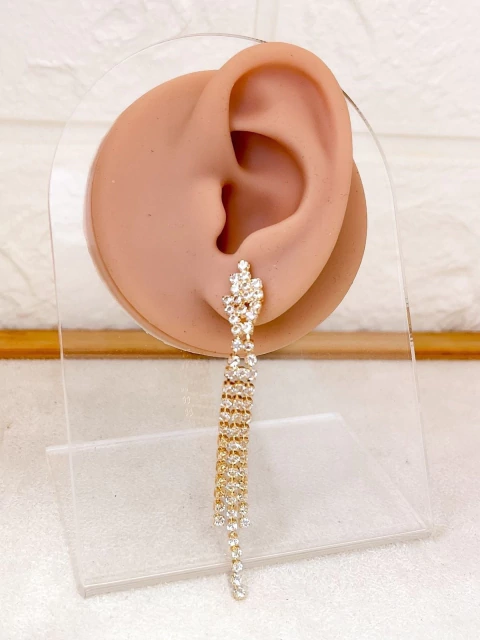 BRINCO BIJU FINA - DOURADO