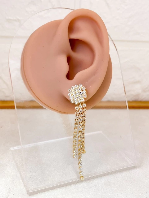 BRINCO BIJU FINA - DOURADO