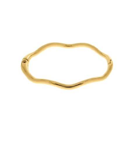 BRACELETE VAZADO BANHADO PERSONALIZAVEL 66MM - VERNIZ ITALIANO