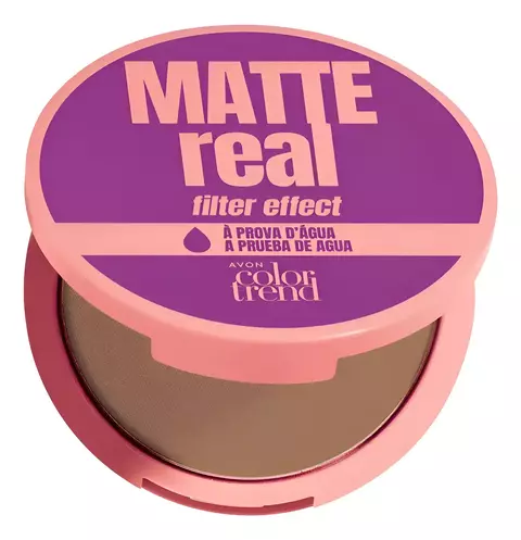 Pó compacto Matte Real Avon 412Q - comprar online