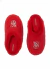 Pantufa Victoria’s Secret Closed-Toe Luxe Plush Vermelha - comprar online