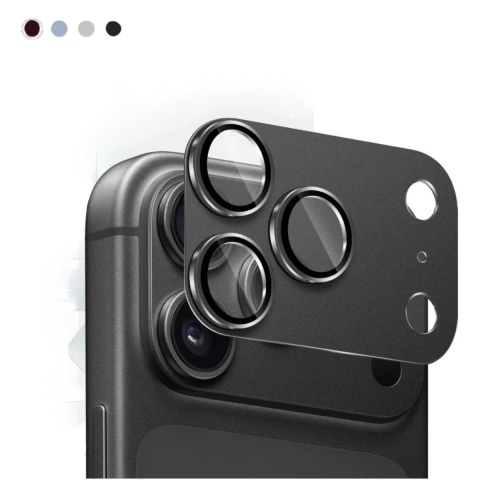 VIDRIOS PREMIUM APPLE COMPLETO CAMARA IPH18PROMAX NEGRO (19095)