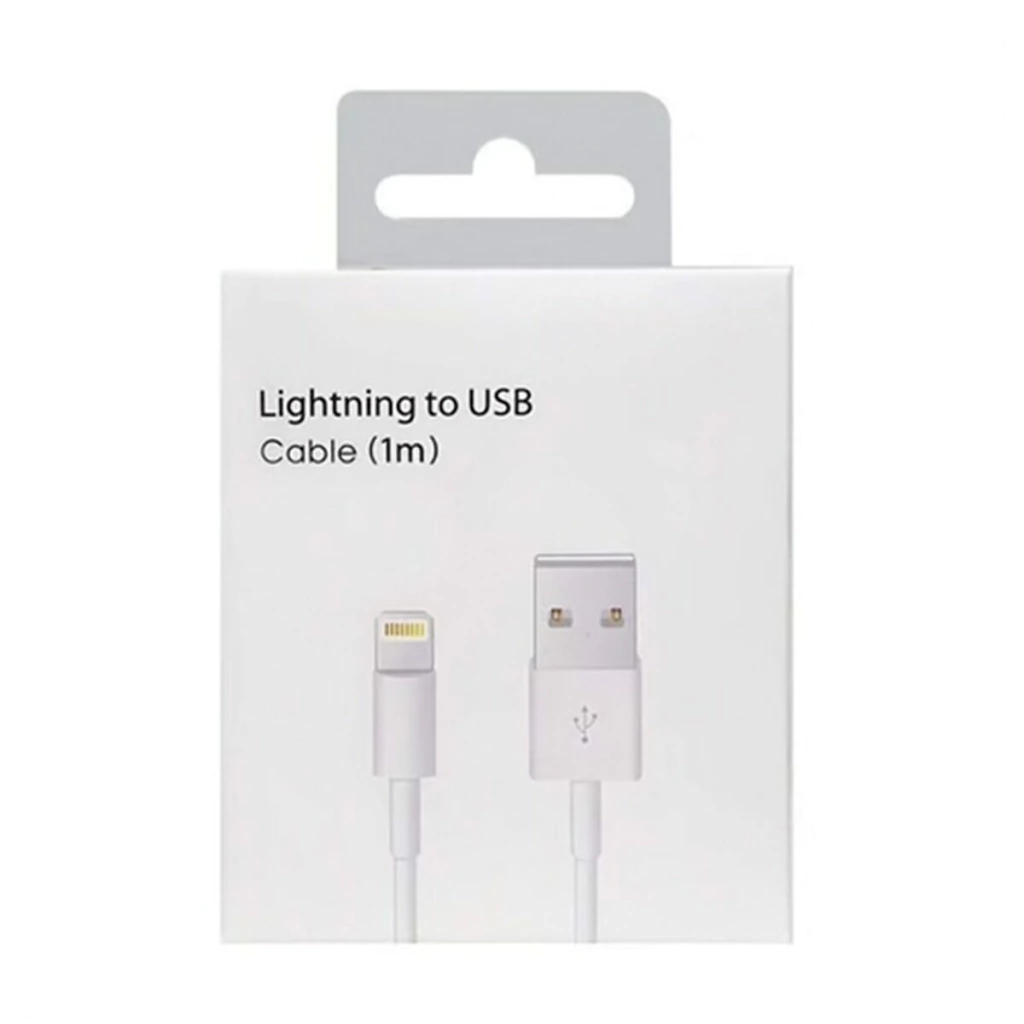 CABLE ORIGINAL APPLE USB - LIGHTNING 1 M BLANCO (190198531704)