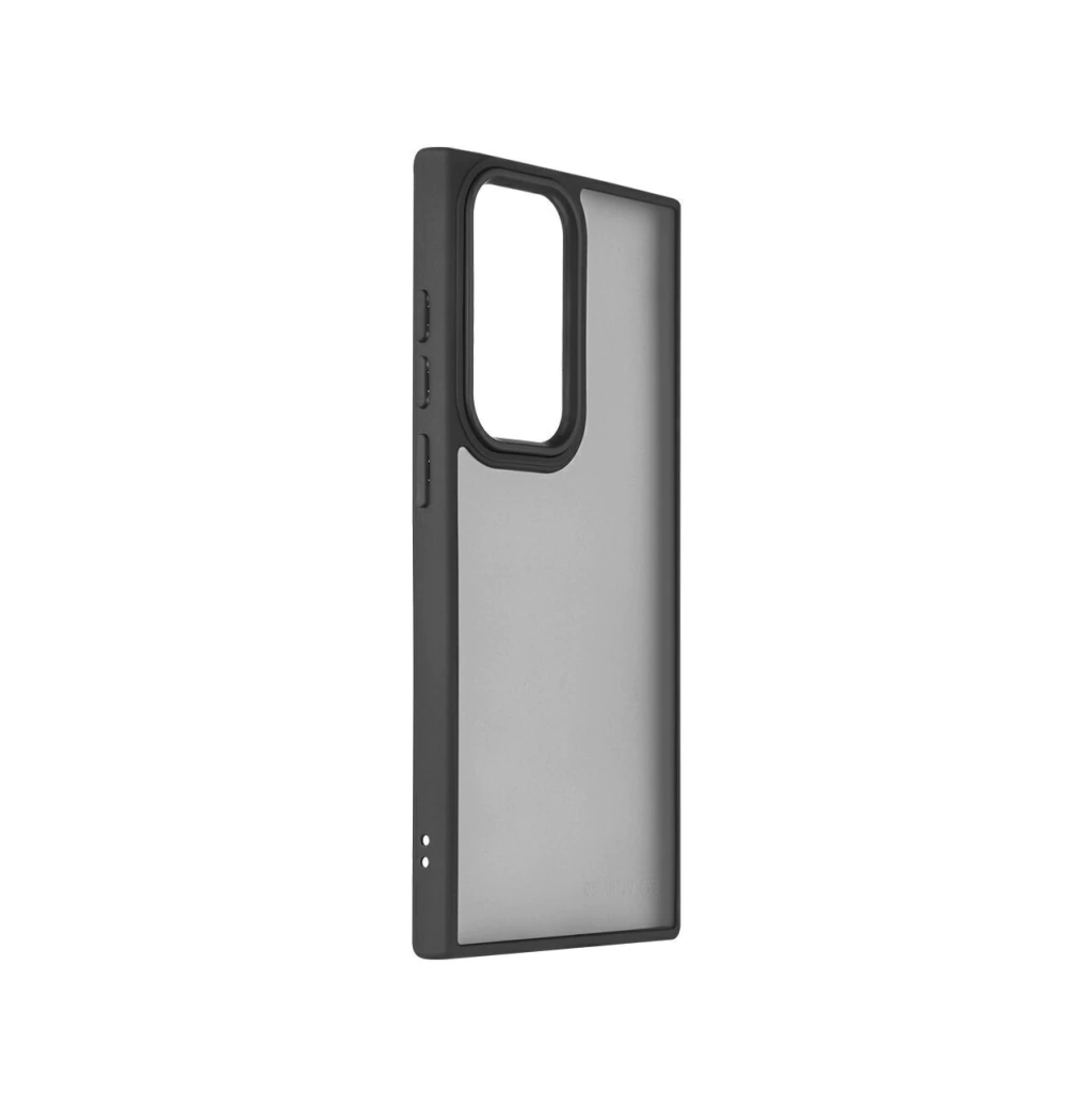 FUNDA GENERICO SAMSUNG OPACO CON BORDE S23ULTRA NEGRO (16567)