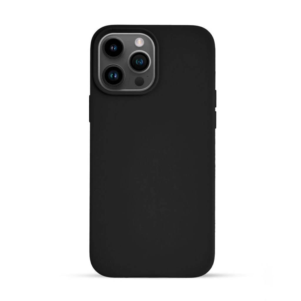 FUNDA GENERICO APPLE SILICON IPH16PROMAX NEGRO (17566)