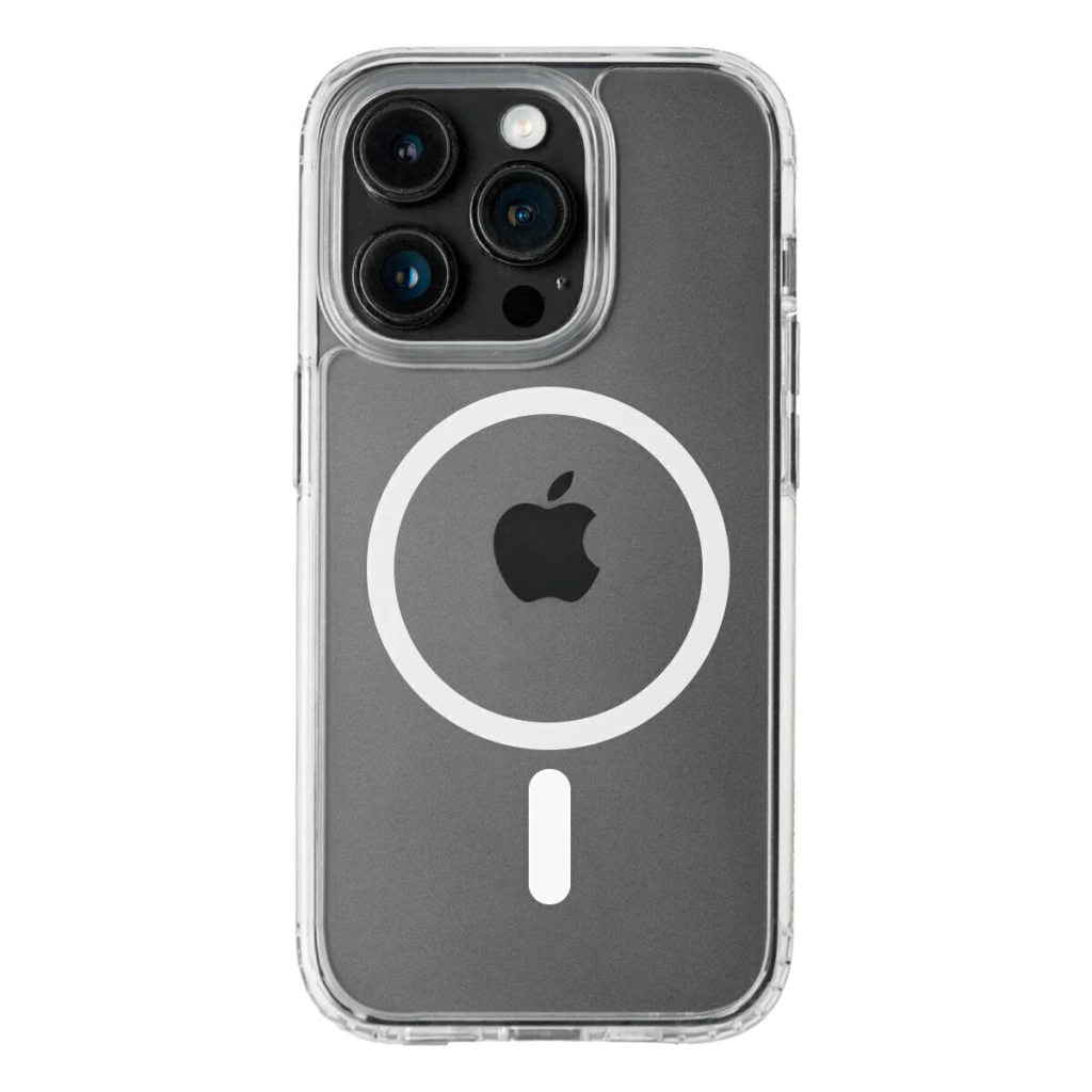 FUNDA PREMIUM APPLE ACRILICO - MAGSAFE EKA IPH16PROMAX TRANSPARENTE (17376)