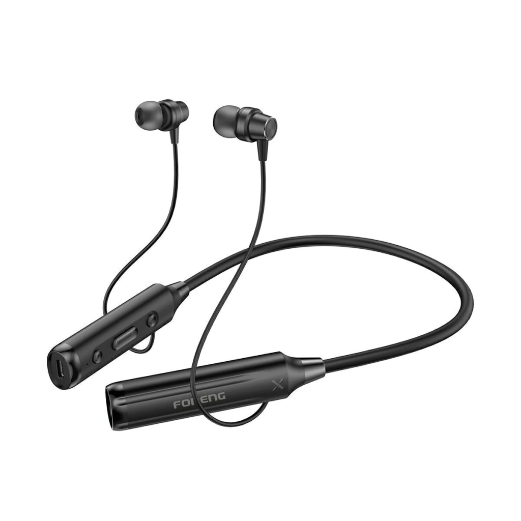 AURICULAR INALAMBRICO C/ GOMITA PREMIUM FONENG BL38 NEGRO (17983)