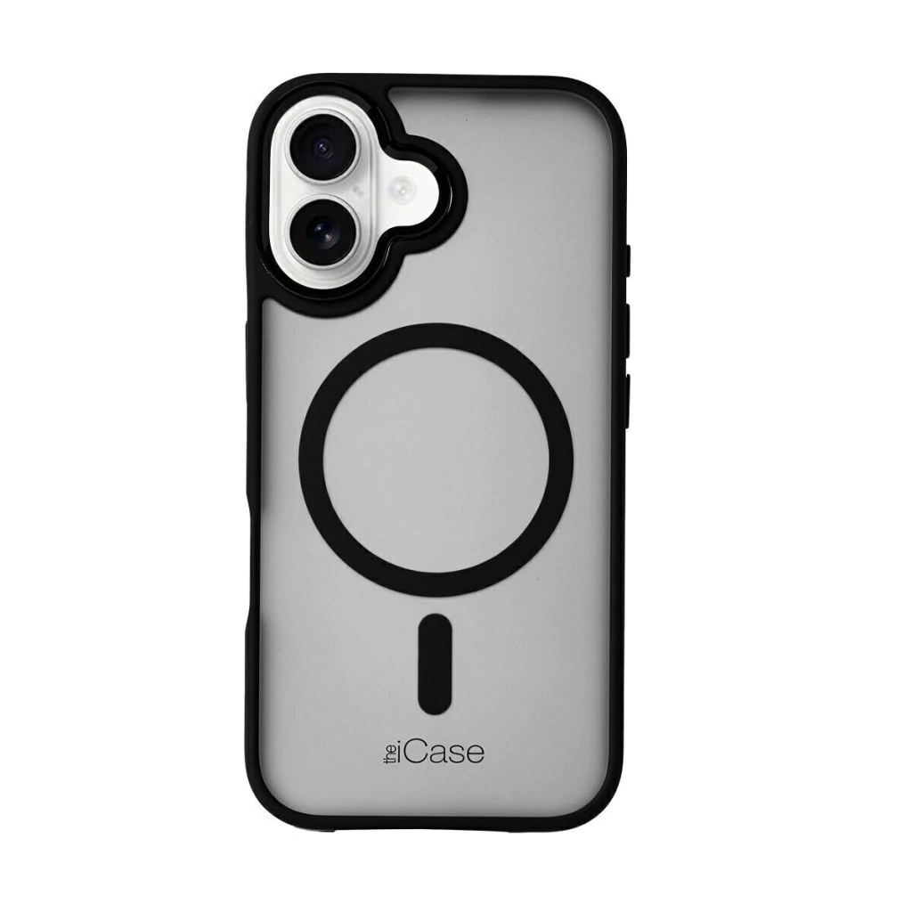 FUNDA PREMIUM APPLE OPACO CON BORDE - MILKYWAY IPH16 NEGRO (17399)