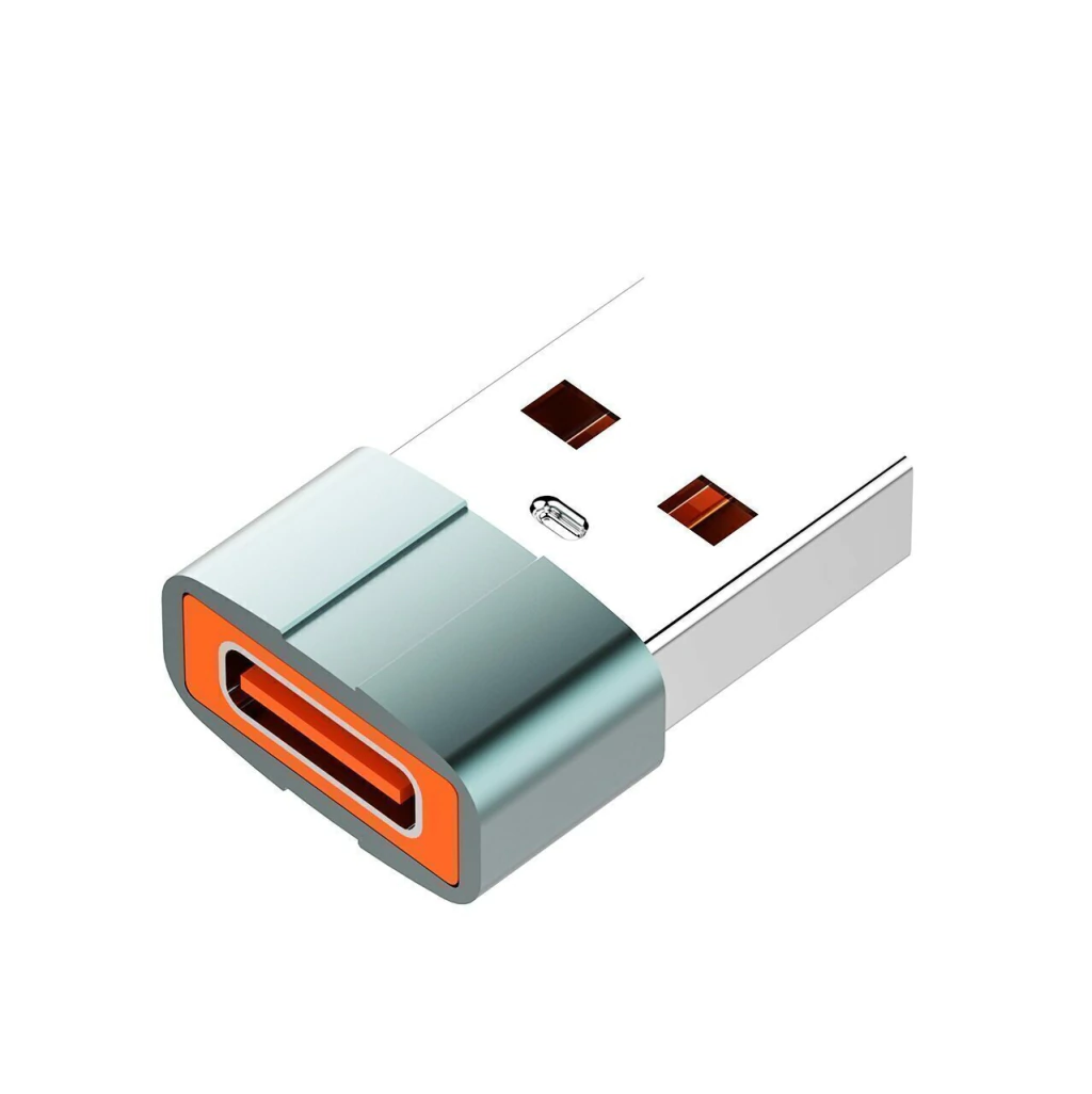 ADAPTADOR DE TIPO C A USB ICASE GRIS (16768)