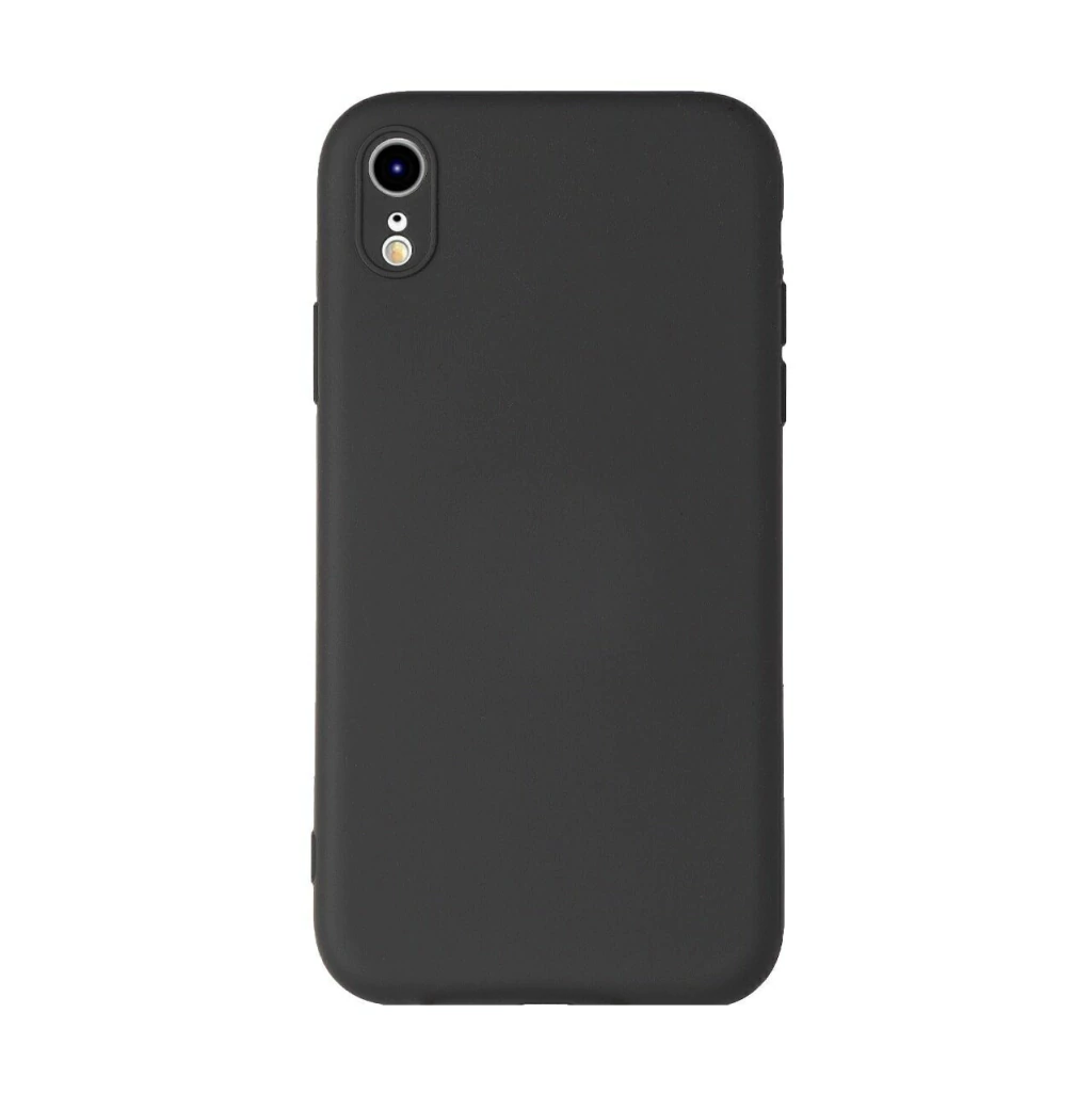 FUNDA GENERICO APPLE SILICON IPHXR NEGRO (13287)