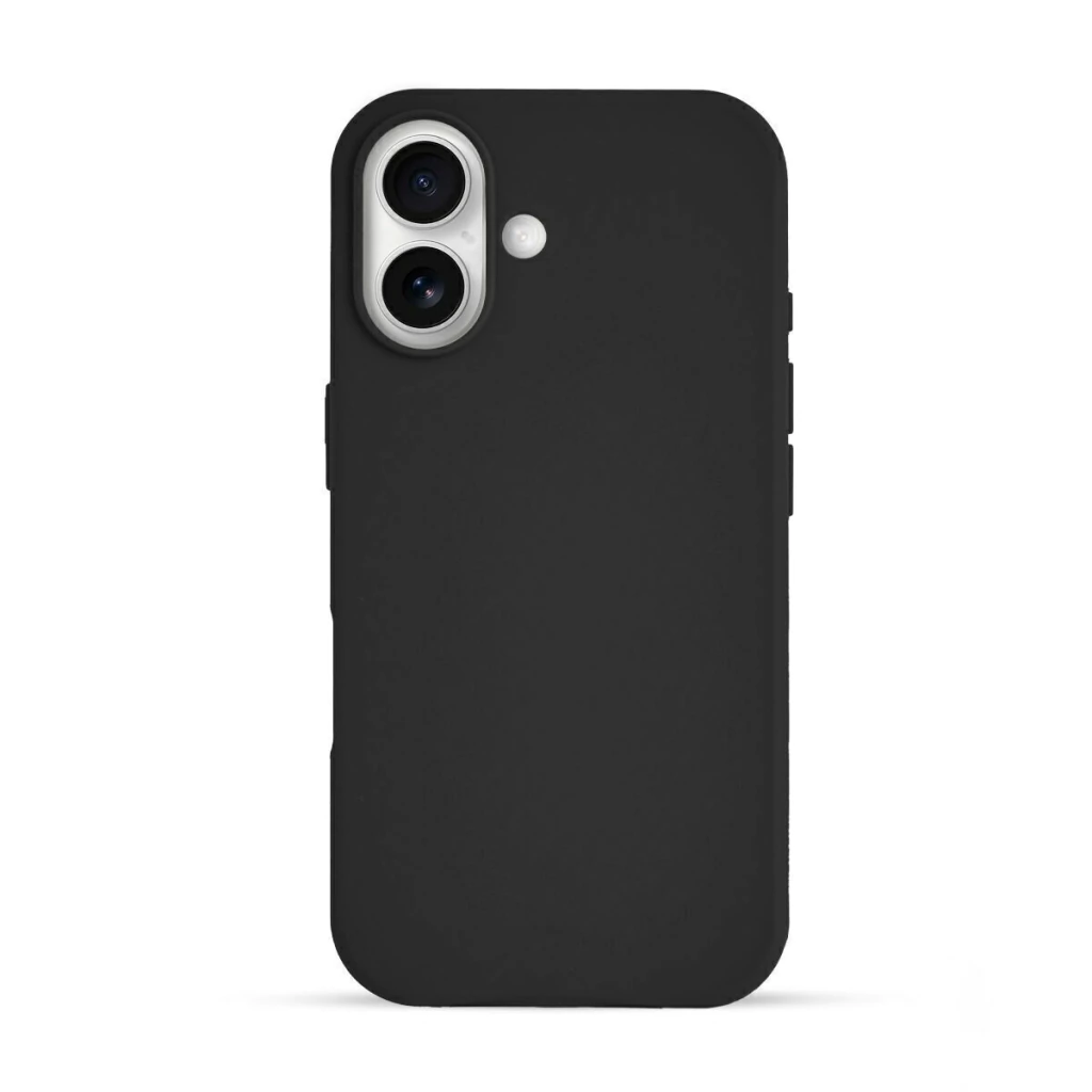 FUNDA GENERICO APPLE SILICON IPH16PLUS NEGRO (17558)