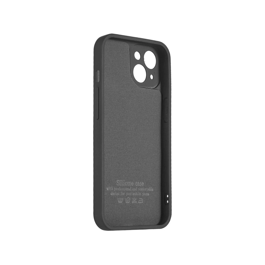 FUNDA GENERICO APPLE SILICON IPH15 NEGRO (16718)
