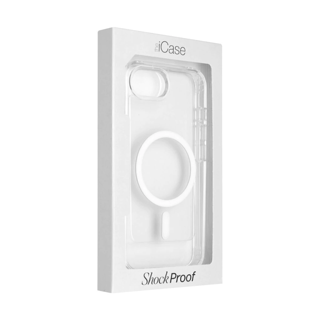 FUNDA PREMIUM APPLE ACRILICO - MAGSAFE EKA IPH16E TRANSPARENTE (18030)