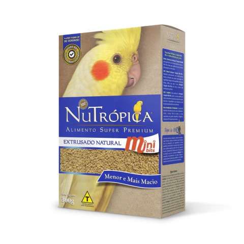 Ração Nutrópica Calopsita Natural Mini Bits