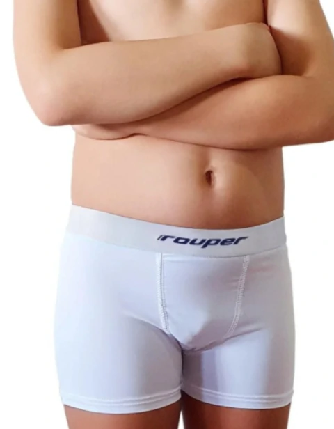 Cueca Rouper Boxer Algodão com Elastano (Infantil)