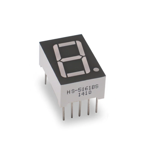 Display 7 Segmentos 0,56" - Vermelho Anodo Comum PN: 5161BS - comprar online