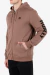 Buzo HURLEY ICON BOXED FLEECE ZIP-BROWN en internet