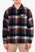 Campera HURLEY UNION ZIP JACKET-BLACK-RED