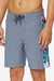 Traje de baño HURLEY PHANTOM FASTLANE AC HEATHER 18-GREY (MBS480451)