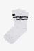 Medias WOODOO STRIPES CREW x 2 PK - BLANCO