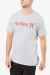 Remera HURLEY EVERYDAY WASHED O&OOLID -GREY