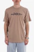 Remera HURLEY THE GLOBE SS- BROWN