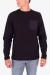 Buzo HURLEY FELTON THERMAL CREWL - BLACK