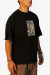 Remera WOODOO DELITO RACING BOXY FIT - NEGRO/BLANCO en internet