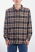 Camisa HURLEY PORTLAND ORGANIC FLANNELS-BLACK (MVS010010)