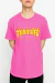 Remera THRASHER FLAME ROSA