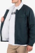 Campera HURLEY INDUSTRY SHERPA LINED CANVAS-BLUE - comprar online