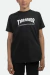 Remera de niño THRASHER MAGAZINE -NEGRO