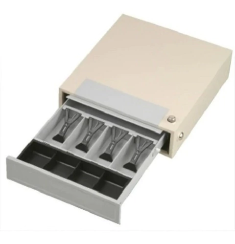 Caja De Dinero Lipari 4 Divisiones Gaveta Marfil